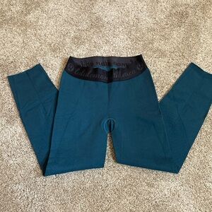 lululemon athletica Deep Teal Leggings EUC SIZE 2